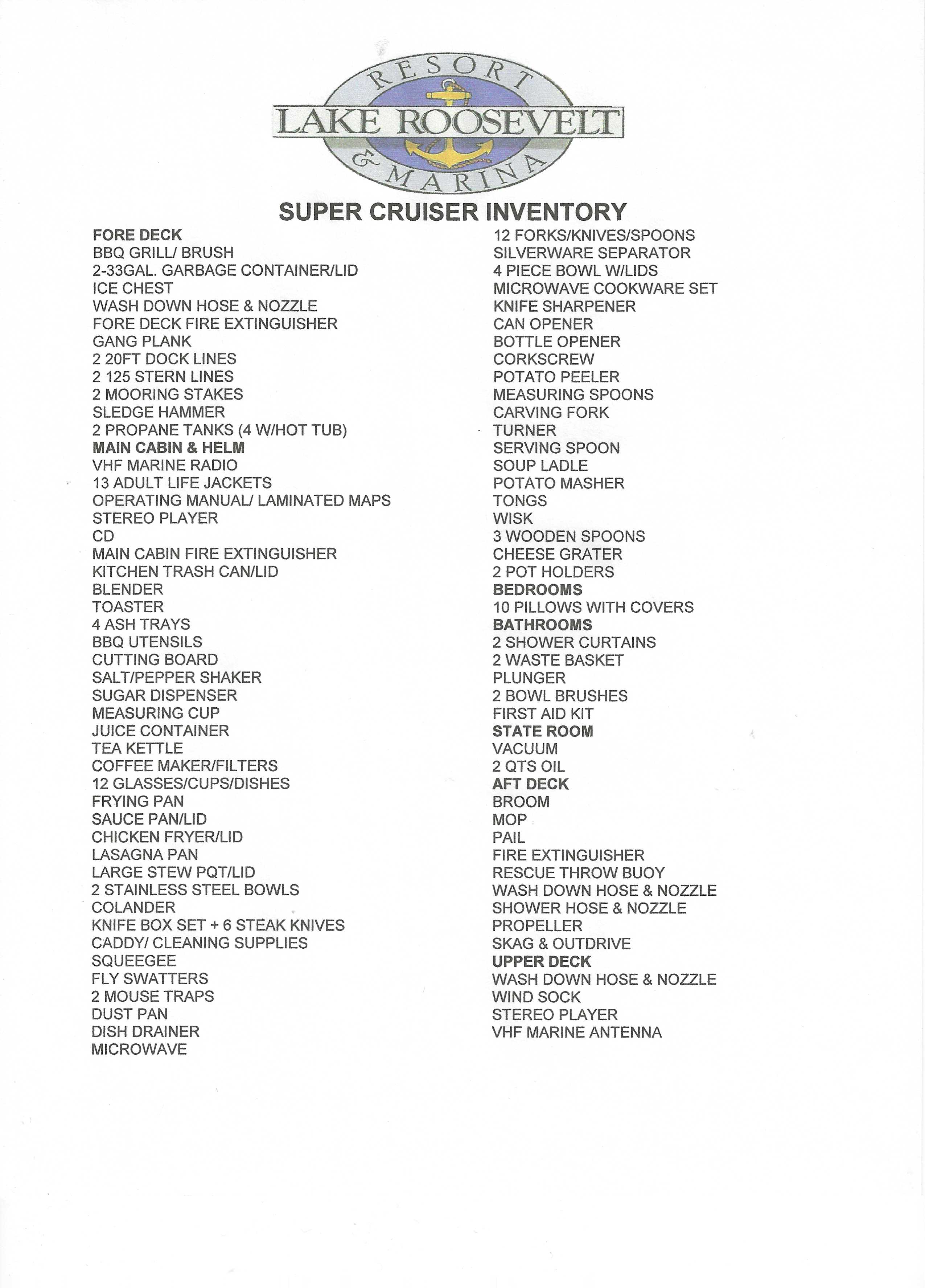 Link to SuperCruiser Inventory
